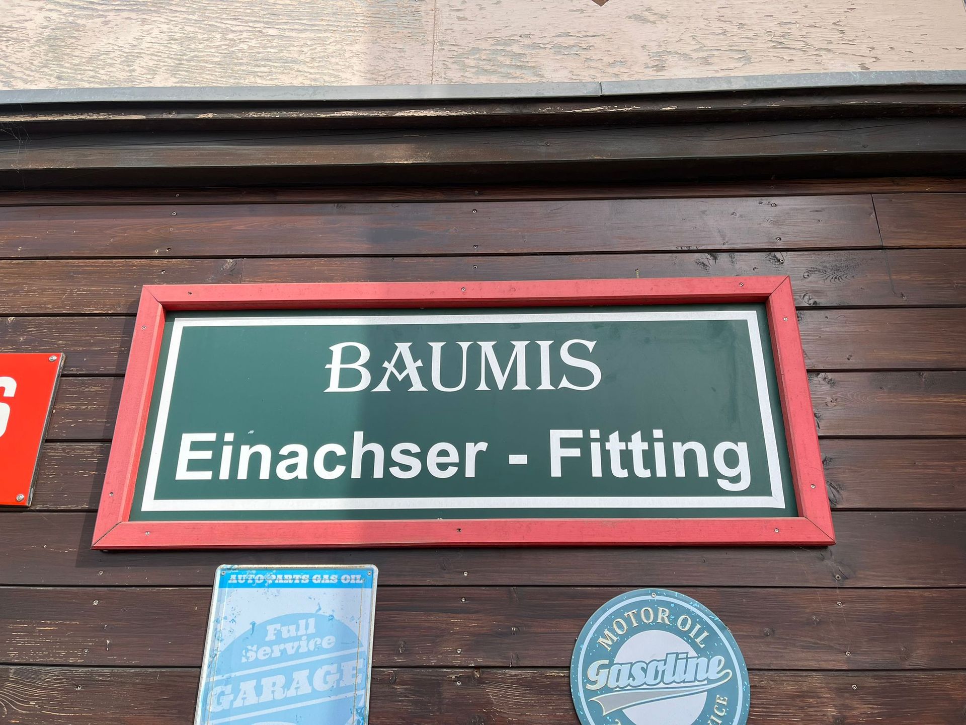 Baumis-Einachser-Fitting